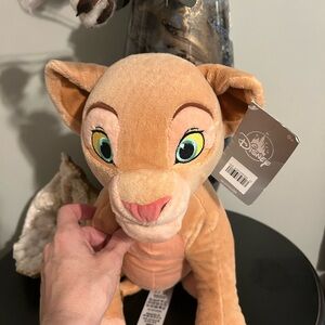 Disney Nala Plush Toy - Cream and Pink NWT